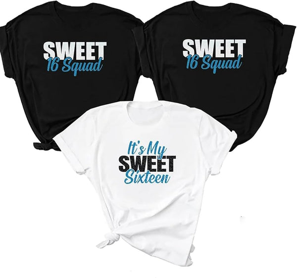 custom sweet 16 shirts - Affordable, Quick & Trusted by 1000+ Customers