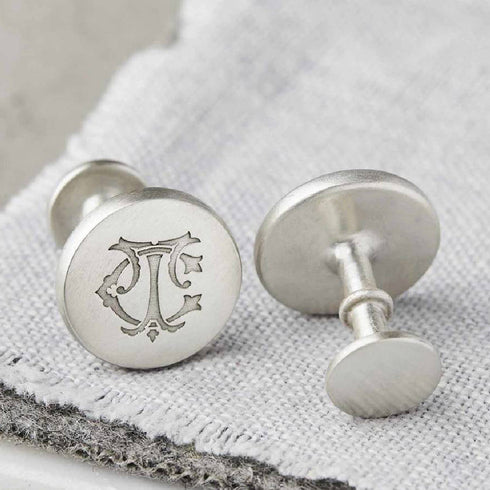 personalised silver cufflinks - Affordable, Quick & Trusted by 1000+ Customers