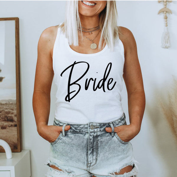 Personalized Bridesmaids Tank Tops - Affordable, Quick & Trusted by 1000+ Customers