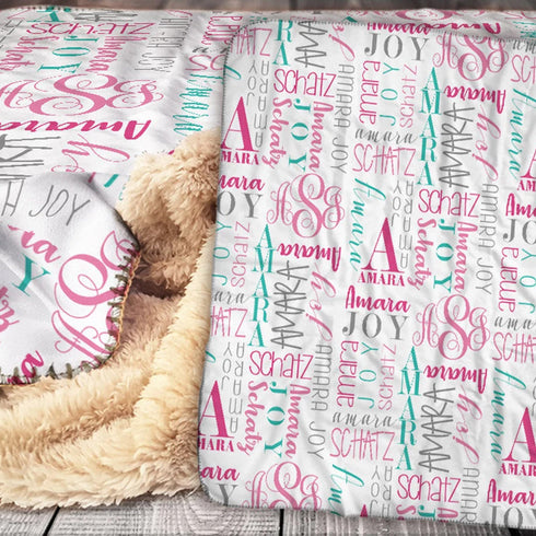 personalized sherpa blankets with names - Affordable, Quick & Trusted by 1000+ Customers